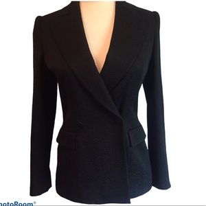 Giorgio Armani Black Label Black Blazer Size 38